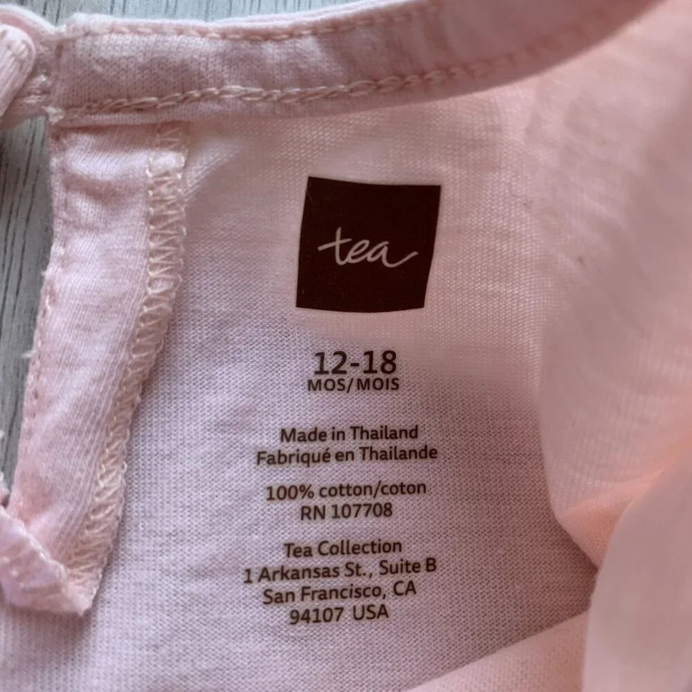 Tea Collection Rainbow Falls Graphic Dress